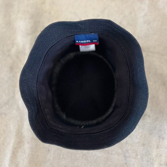 Kangol Black Unisex Bermuda Bucket Streetwear Hat Sz Lr - Picture 7 of 10